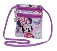 Sac à Bandoulière Action V. - Disney Minnie Mouse Butterflies - Lilas - Taille Unique Lilas G