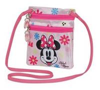 Sac à Bandoulière Action V. - Disney Minnie Mouse Floral - Rose - Taille Unique Rose G