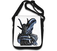 Sac à bandoulière Alien Horror Scary Art Blanc
