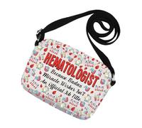 Sac à bandoulière amusant pour hématologie, infirmière, Heme Tech Lab Tech, Sac d'hématologue, Medium