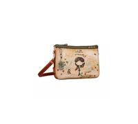 Anekke Sac à bandoulière Peace & Love 27 cm Marron - Fermeture zippée, style tendance pour femme