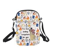 Sac à bandoulière Anime japonais Cadeau pour les fans de films de dessin animé I Was Looking Everywhere for You Sac à bandoulière réglable