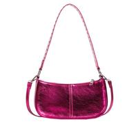 Sac à bandoulière assorti pour femme en cuir PU - Style coréen - Messagers de couleur vive - Style coréen - Bandoulière en cuir synthétique - Tendance, C, One Size