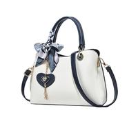 Sac à bandoulière assorti pour femme, sac de téléphone, grande capacité, sac à main tendance, messagers simples, bandoulière, sac à main en cuir PU, mode maman, blanc, One Size