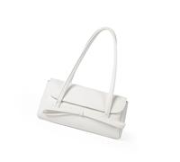 Sac à bandoulière avec accent élégant PU Pugo Poche Multiple Léger pour Femme Quotidien Et Essentiels Voyages Bows Élégants Détails Femme pour Femmes, beige, Mass Beauty