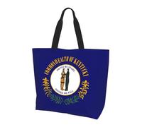 Sac à bandoulière avec drapeau de l'État du Kentucky. Style élégant pour femme, léger, grande capacité pour un usage quotidien