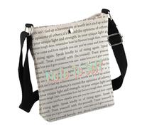 Sac à bandoulière avec inscription « Note to Self Inspirational Gift » pour la santé mentale - Cadeau d'amour, Remarque au sac