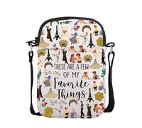 Sac à bandoulière avec inscription « These Are A Few Of My Favorite Things », Ensemble à Paris Cb UK, 0