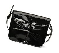 Sac à bandoulière avec nœud papillon en cuir souple avec sangles réglables, petit sac à dos pour femmes et filles, sac à main avec nœud papillon pour femme, Noir , One Size