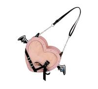 Sac à bandoulière avec nœuds style japonais en forme de cœur Itabag - Joli messager de rencontre pour affichage d'épingles, nœuds mignons - Bandoulière japonaise pour adolescents, a, One Size