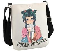 Sac à bandoulière avec personnage de l'anime japonais Maomao - Cadeau pour amoureux du manga, Poison Princess Cb EU, 8.27 Inches ×6.5 Inches × 0.79 Inches