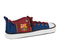 Sac à bandoulière avec Poche extérieure de F.C. Barcelona 1ª Equipement, Bleu Marine/Grenat, Mediana, Trousse à Chaussures