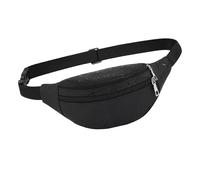 Sac à Bandoulière Banane Étanche, Grande Capacité, Réglable - Pour Voyages Quotidiens, Shopping - Noir, Taille Unique, Tendance