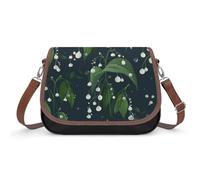 Sac à bandoulière blanc foncé vert clair pour femme, sac à bandoulière en cuir réglable amovible, sacs mains libres