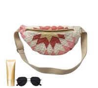 Sac à bandoulière bohème matelassé réglable en tissu avec sangle réglable | pour femmes, hommes, filles, sport, randonnée, cyclisme, équitation, camping, pique-nique, maison, hôtel, fête, E, Refer to