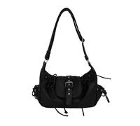 Sac à bandoulière bohème pour femmes cuir synthétique avec boucle et cordon | SPACIEUX SAC À BANDOUILIÈRE - Grande capacité avec compartiments organisés pour tous vos essentiels