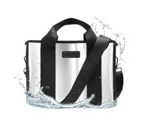 Sac à bandoulière - CASE-MATE - Mini Travel Tote Bag - Étanche - Chrome argenté - Compact