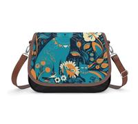 Sac à bandoulière Cat in the Wild pour femme, sac à bandoulière en cuir réglable et amovible, sacs mains libres