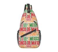 Sac à bandoulière Cinco De Mayo-1, Parfait pour Hommes et Femmes, Sport et Voyage.