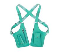 Sac à bandoulière classique, sac antivol invisible sous les bras, résistant à l'eau, sacoche d'épaule pour homme, Vert