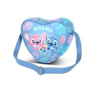 Sac à Bandoulière Coeur Casual - Disney Lilo et Stitch Jolly - Bleu - Taille Unique
