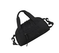 Sac à bandoulière compact de voyage en nylon imperméable, intérieur spacieux pour les amateurs de fitness, sac à bandoulière en nylon résistant à l'eau, Noir , One Size