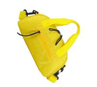 Sac à bandoulière compact de voyage en nylon imperméable, intérieur spacieux pour les amateurs de fitness, sac à bandoulière en nylon résistant à l'eau, jaune, One Size