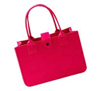 Sac à bandoulière compact en feutre - Construction pratique - Panier à jouets pliable - Entretien facile - Utilisation quotidienne - Sac à main, b, One Size
