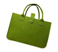 Sac à bandoulière compact en feutre - Construction pratique - Panier à jouets pliable - Entretien facile - Utilisation quotidienne - Sac à main, vert militaire, One Size