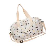 Sac à bandoulière compact en nylon résistant aux déchirures et bandoulière ergonomique résistant à l'eau, blanc, One Size
