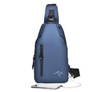 Sac à bandoulière compact - Petit sac de poitrine multifonction, sac de transport quotidien | Organiseur de rangement léger pour flash, sac à dos à bandoulière de charge durable pour portefeuille