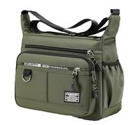 Sac à bandoulière, conception confortable du corps croisé, 31x24x12cm, sac multi-couche, sacs de messager urbains, utilisation quotidienne polyvalente, pour les trajets quotidiens et les voyages