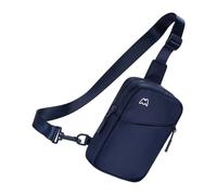 Sac à bandoulière confortable unisexe avec panneau arrière ventilé et structure de soutien pour la course à pied, la randonnée, les aventures, la gym, sac banane, b, Beauté de masse