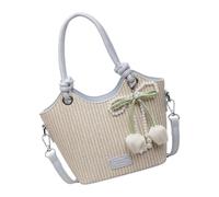 Sac à bandoulière contemporain en polyuréthane de qualité supérieure pour femme - Léger - Avec sangle réglable - Sac à main de soirée spacieux, bleu, One Size