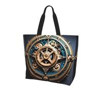 Sac à bandoulière cool Steampunk Gears. Style élégant imprimé intégral pour femme, léger, grande capacité pour un usage quotidien