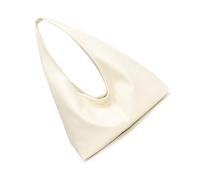 Sac à bandoulière créatif avec intérieur spacieux, sac à main souple sous les aisselles, sac à main tendance pour les femmes modernes de différents âges, sac à main en cuir PU, blanc, One Size