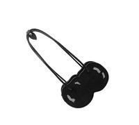 Sac à bandoulière créatif sur le thème des fruits, broderie de fruits, léger, pratique au quotidien, sac à main sous les aisselles, Noir , One Size