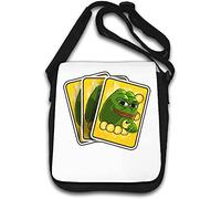 Sac à bandoulière Crypto Pepe Bitcoin Cards Blanc