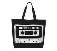 Sac à bandoulière Custom Kawaii Print Electronic Rock Depeche Cool Mode Sac à bandoulière Sac à Main Shopper en Toile Lavable