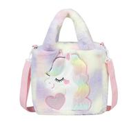 Sac À Bandoulière D'Animaux De Dessin Animé 1 Pièce, Sac À Bandoulière Mignon, Sac À Bandoulière Pour Enfants, Sac À Bandoulière En Peluche, Sac À Bandoulière De Grande Capacité.
