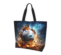 Sac à bandoulière de baseball. Style élégant imprimé intégral pour femme, léger, grande capacité pour un usage quotidien