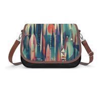Sac à bandoulière de formes colorées assorties pour femme, sac à bandoulière en cuir, bandoulière amovible réglable, sacs mains libres