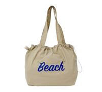 Sac à bandoulière de grande capacité avec cordon de serrage sous les bras pour étudiants, sac à main d'école, sac à main style coréen, grande capacité d'épaule, kaki, One Size