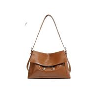 Sac à bandoulière de grande capacité for femmes, sacoche sous les bras, sac à bandoulière avec ouverture de couverture, fourre-tout(Cherry color)