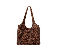 Sac à bandoulière de grande capacité pour femme, motif animal, élégant, multifonctionnel, sac à main sous les bras, sac à main pour tous les jours, sac à bandoulière de grande capacité, marron, One