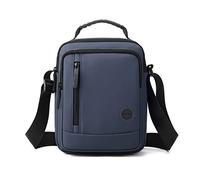 Sac à bandoulière de grande capacité pour homme, sac à main décontracté, sac à bandoulière simple pour sport, entraînement, randonnée, bleu, As shown in the figure