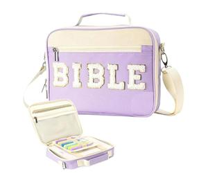 Sac à bandoulière de grande capacité, sac à main pour les écritures de l'église, les étudiants, la théologie, les chrétiens, les réunions de prière, les voyages missionnaires, la dévotion personnelle