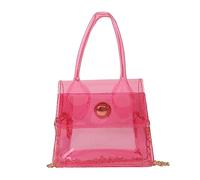 Sac à bandoulière de luxe transparent adapté pour le travail, les voyages, l'entraînement, les concerts, les fêtes décontractées, D, One Size