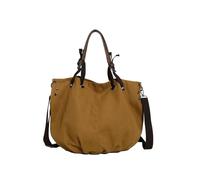 Sac à bandoulière de style japonais pour femme, vintage, grande capacité, poignée supérieure, sac à main en toile, sac à main style japonais pour femme, sac à bandoulière tendance, kaki, One Size