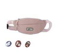 Sac à bandoulière de style japonais pour fille et femme - Joli sac banane tendance - Sac de taille avec lettre - Petit sac à bandoulière tendance, m, Bag strap badge, Beauté de masse